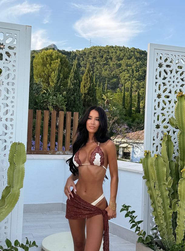 Kendal 3 Piece Bikini - Cream