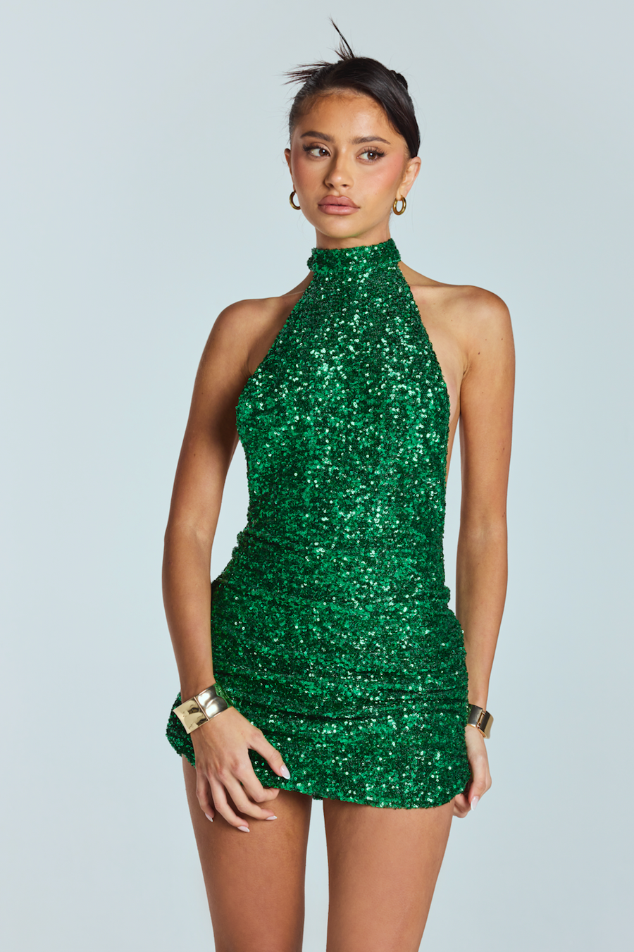 Tayah Dress - Emerald