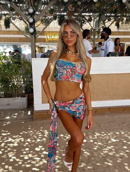 Capri Two Piece - Navy