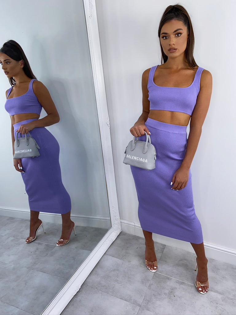 Kimberley Ribbed Two Piece - Lilac (SALE) – Sorelleuk