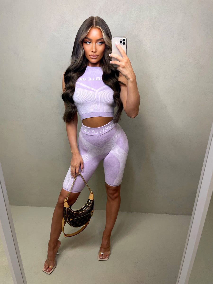 Sorelle Ribbed Two Piece - Lilac (SALE)