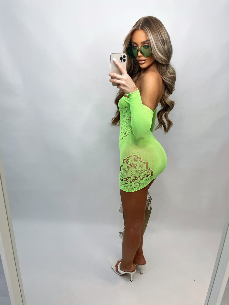 Lime green on sale dresses for sale