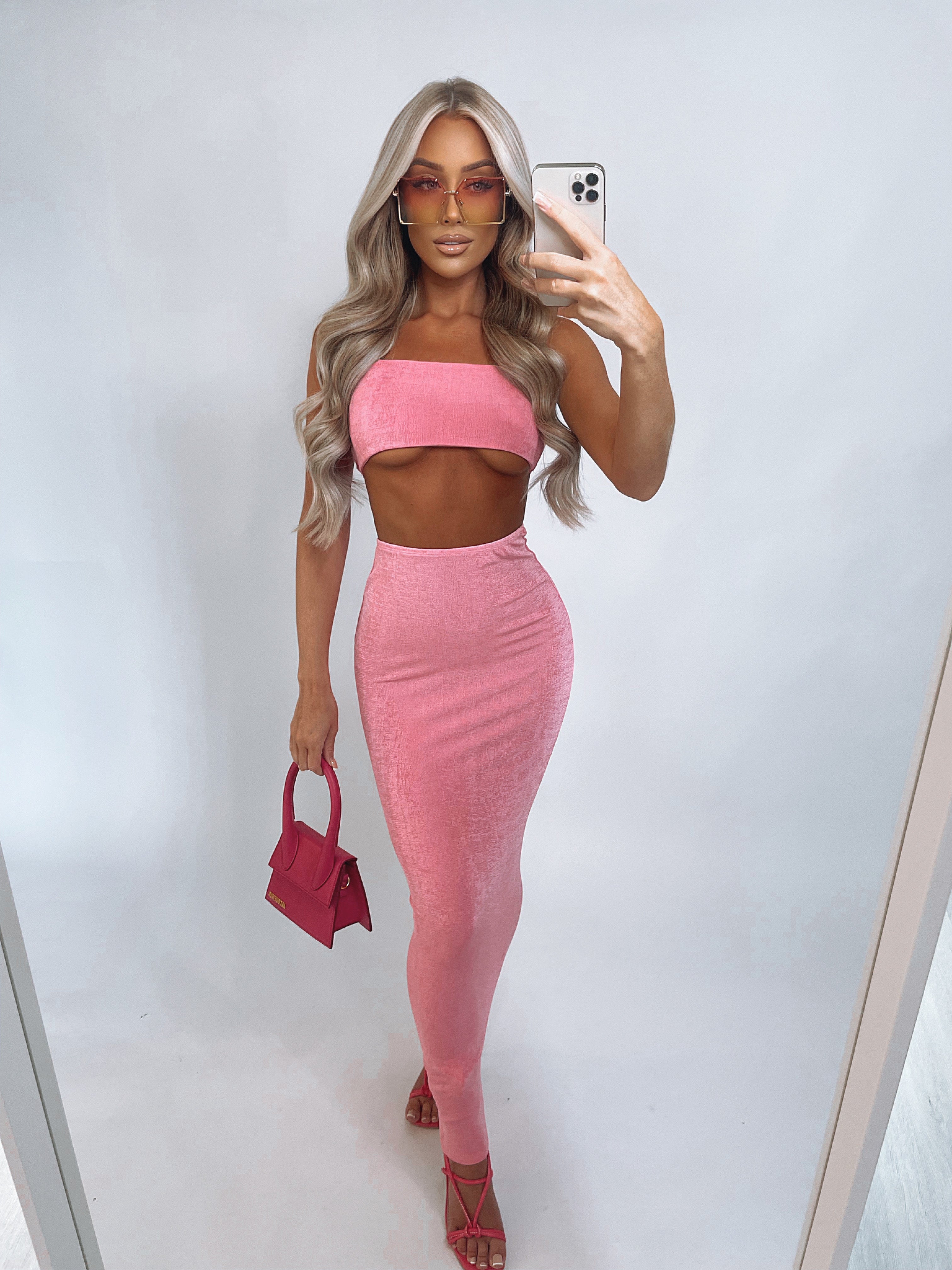 Sallie Two Piece Pink Sorelleuk