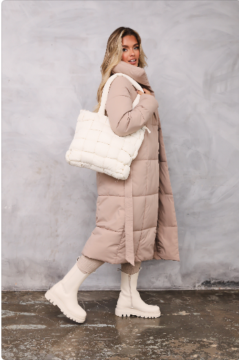 Chunky Chelsea Boots - Cream (SALE)