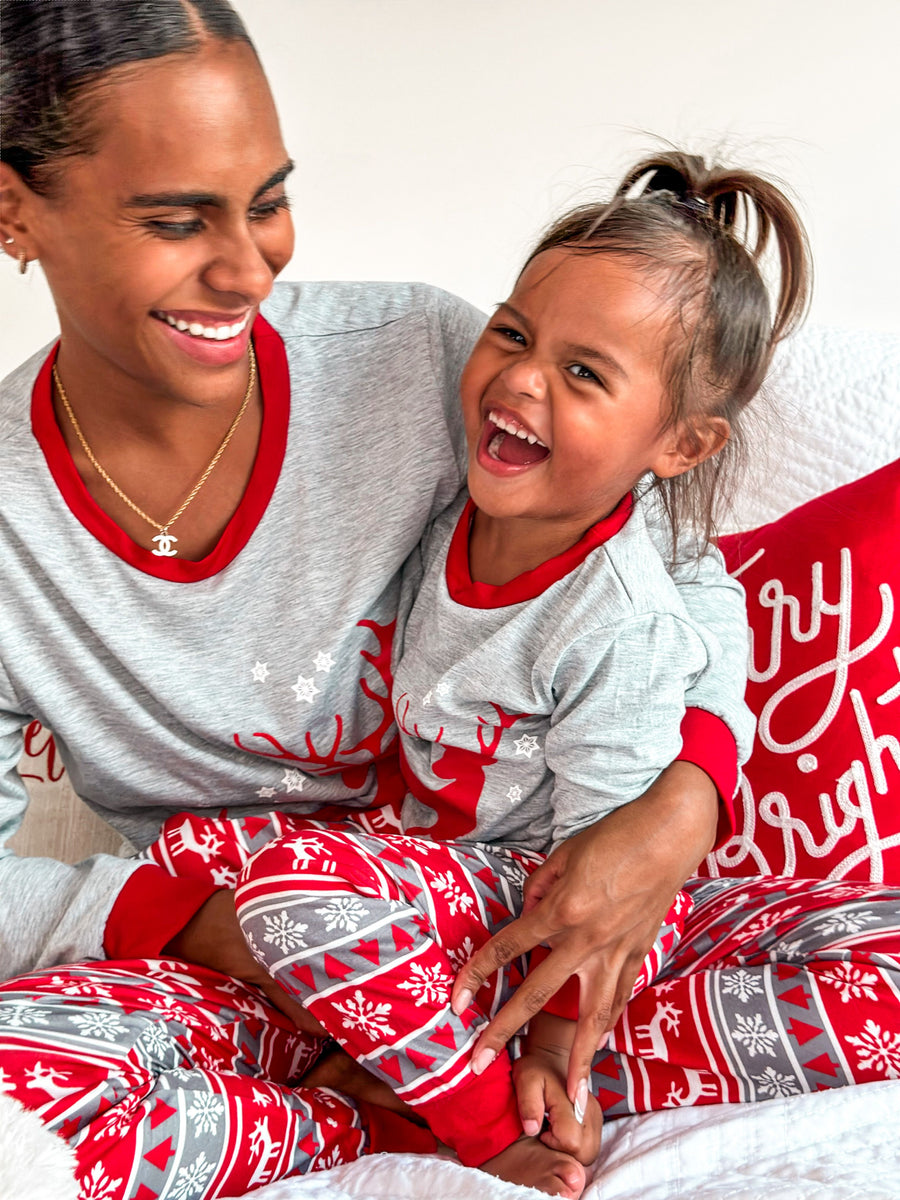 Family Christmas Pyjamas - Grey (SALE)