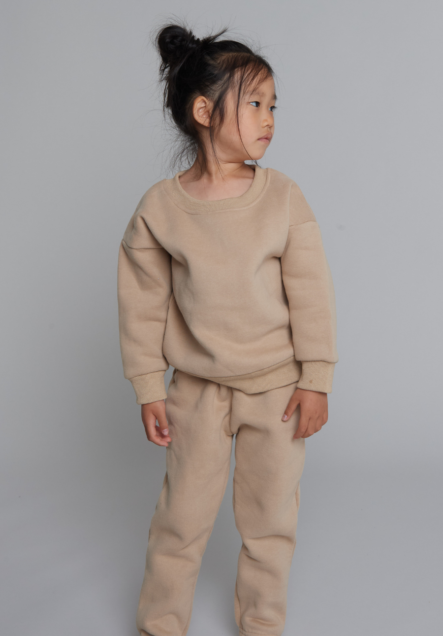 little girl nudes Mini Jayme Tracksuit - Nude – Sorelleuk