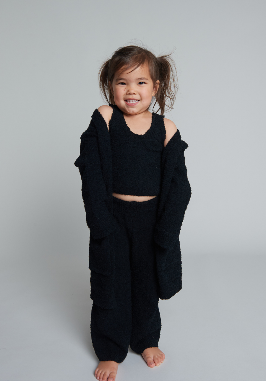 Mini Maddie Three Piece Set - Black (SALE)